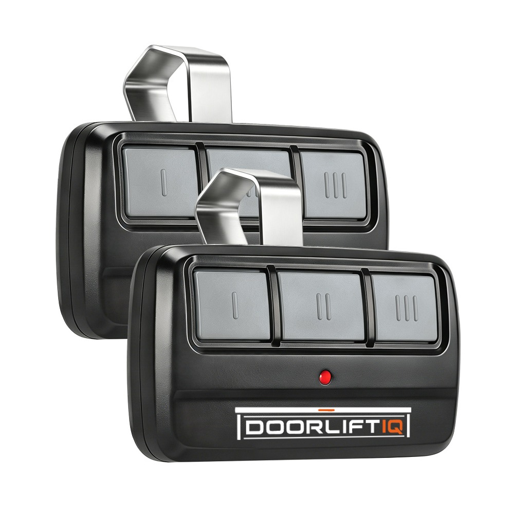 Two DoorLiftIQ remote controls